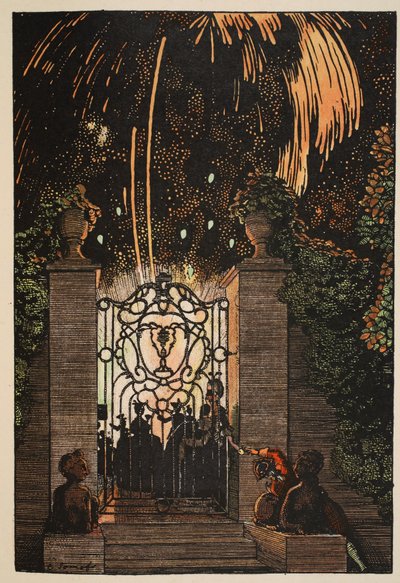 Fireworks by Konstantin Andreevic Somov